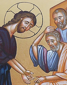 Fu�waschung Detail1